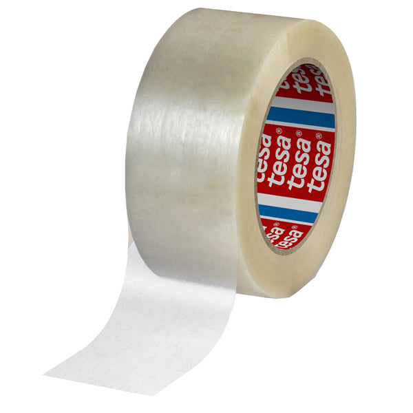 TESA - 60418-00000-00 - Nastro adesivo da imballo Tesapack - Eco & Standard - 132 m x 5 cm - trasparente - Tesa - 103807 -  Conf. da 6 Pz.