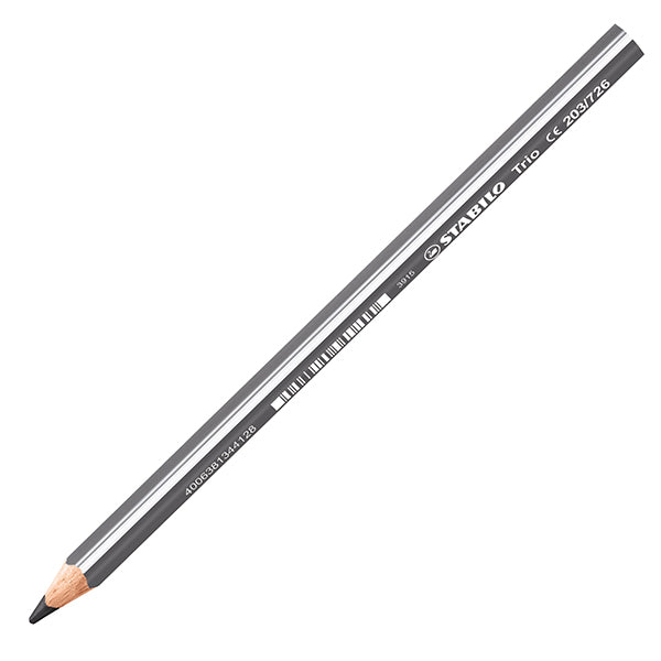 STABILO - 203-726 - Matita colorata Trio Maxi - mina 3,15 mm - grigio 203-726 - Stabilo - 103880 -  Conf. da 1 Pz.