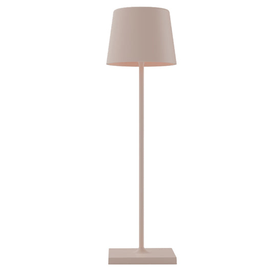 No Brand - DL-XTD851TT - Lampada da tavolo 851 - ricaricabile - 8 x 30 cm - metallo - tortora - Palmina - 103947 -  Conf. da 1 Pz.