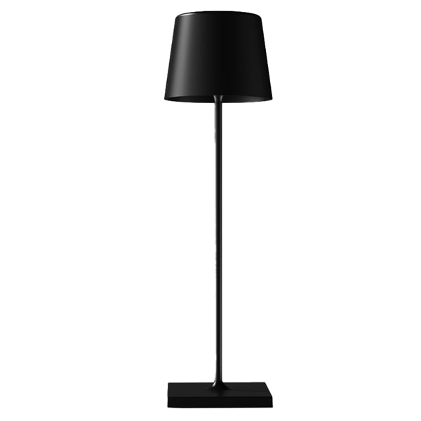 No Brand - DL-XTD851BK - Lampada da tavolo 851 - ricaricabile - 8 x 30 cm - metallo - nero - Palmina - 103948 -  Conf. da 1 Pz.