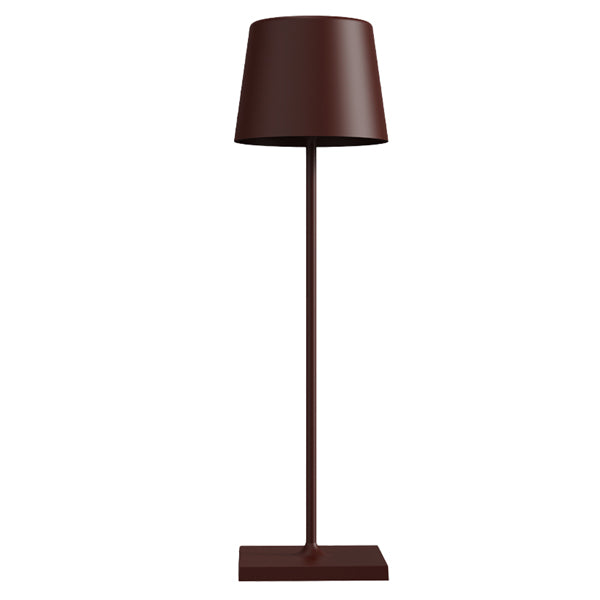 No Brand - DL-XTD851BN - Lampada da tavolo 851 - ricaricabile - 8 x 30 cm - metallo - marrone - Palmina - 103949 -  Conf. da 1 Pz.