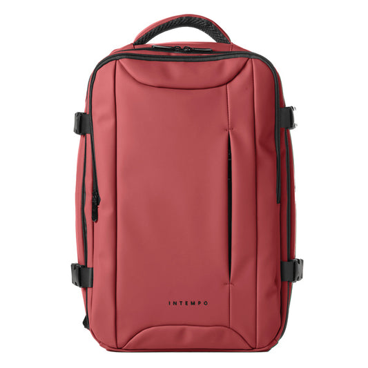 IN TEMPO - 9237DRG30 - Zaino Cabin Bag Drop2Go - 25 x 20 x 40 cm - gomma - bordeaux - In Tempo - 103969 -  Conf. da 1 Pz.