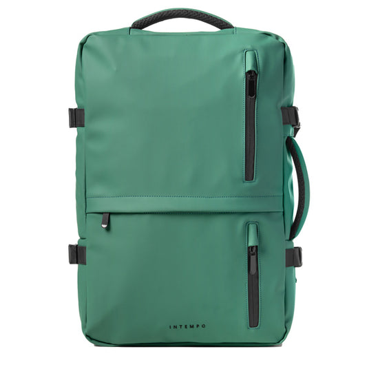 IN TEMPO - 9235DRG24 - Zaino Travel Backpack Drop2Go - 30 x 15 x 45 cm - gomma - verde - In Tempo - 103971 -  Conf. da 1 Pz.