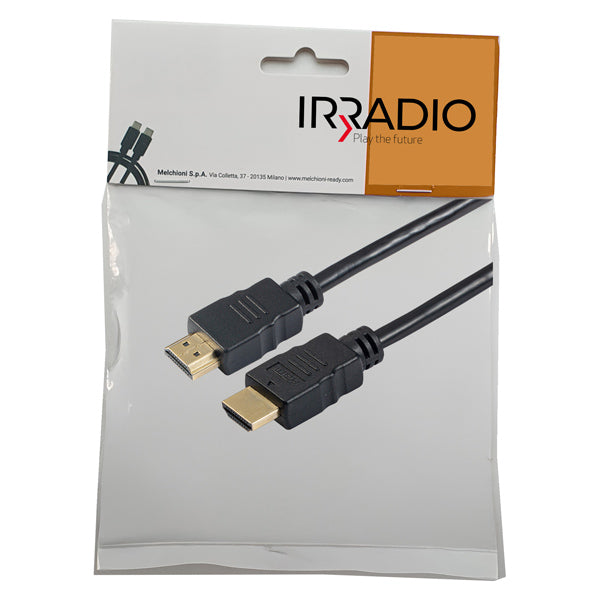 IRRADIO - 149029194 - Cavo HDMI - V1.3 - Full HD 1080p - 3mt.-Irradio - 103996 -  Conf. da 1 Pz.