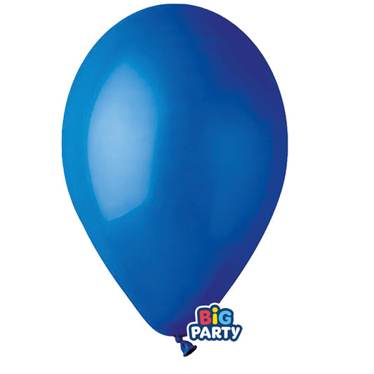 BIG PARTY - 71120 - Palloncino - diametro 26 cm - lattice - blu - conf. 16 pezzi - 104185 -  Conf. da 1 Pz.