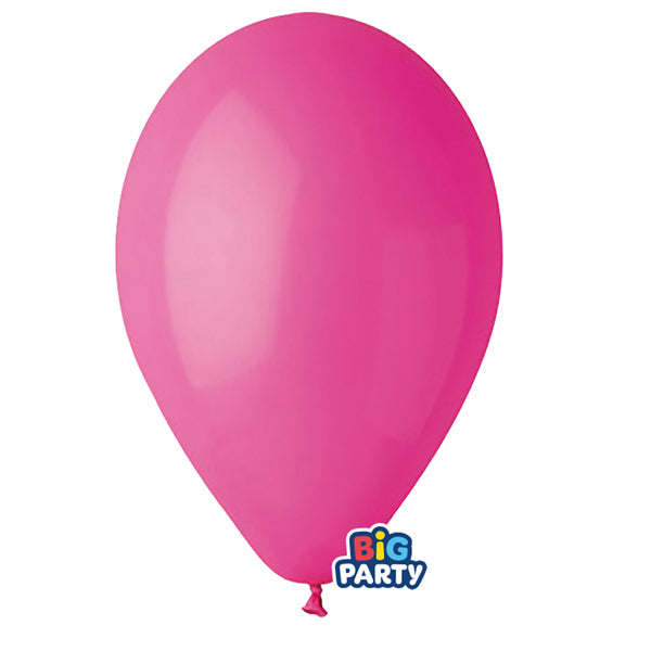BIG PARTY - 71118 - Palloncino - diametro 26 cm - lattice - fucsia - conf. 16 pezzi - 104188 -  Conf. da 1 Pz.