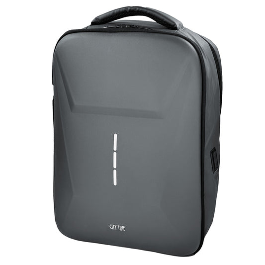 City Time - 82127 - Zaino Titan Big - 15.6" - 30 x 42 x 15 cm - grigio - City Time - 104222 -  Conf. da 1 Pz.