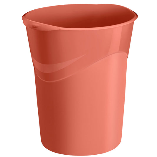 CEP - 1002800091 - Cestino gettacarte Terra nova - altezza 33,4cm - diametro 30,5 cm - 14 L - terracotta - CEP - 104383 -  Conf. da 1 Pz.