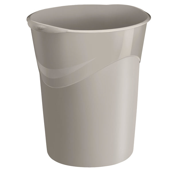 CEP - 1002800631 - Cestino gettacarte Terra nova - altezza 33,4 cm - diametro 30,5 cm - 14 L - sabbia - CEP - 104384 -  Conf. da 1 Pz.