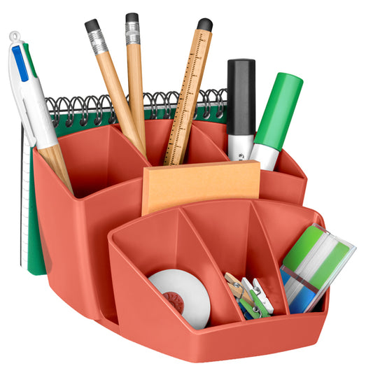 CEP - 1005800091 - Desktop organizer Terra nova - terracotta - 118 x 89 x H98mm - CEP - 104385 -  Conf. da 1 Pz.