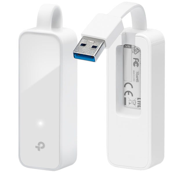 TP-LINK - UE300 - Adattatore di rete - da USB 3.0 a Gigabit Ethernet - Tp-Link - 104482 -  Conf. da 1 Pz.
