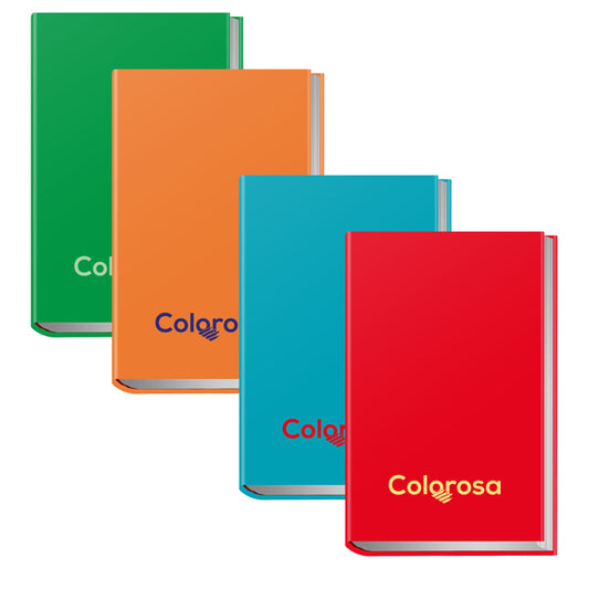 Colorosa - 36DNA00 - Diario - 12 mesi - copertina rigida antigraffio - colori assortiti - Colorosa - 104491 -  Conf. da 12 Pz.