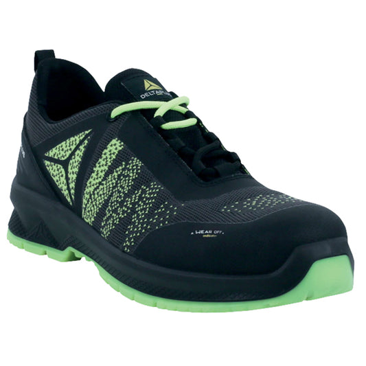 DELTAPLUS - MARATSPSJA39 - Calzatura di sicurezza MARATONA S1PS SR - numero 39 - maglia-poliuretano - nero-giallo - Deltaplus - 104518 -  Conf. da 1 Pz.