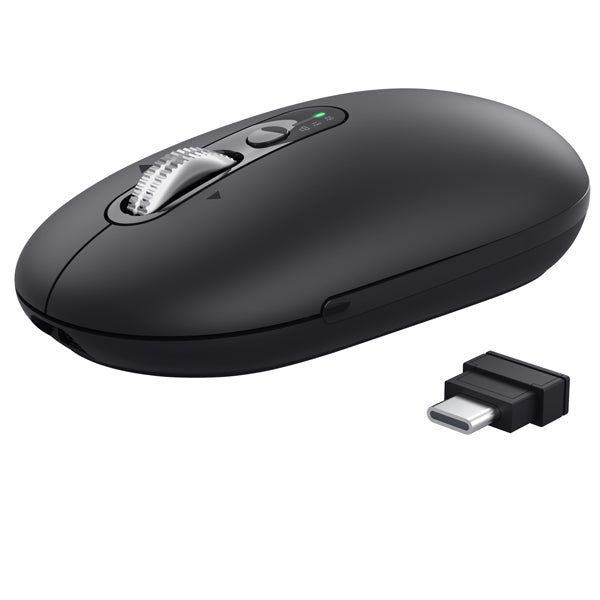 TRUST - 26018 - Mouse - ultrasottile - wireless - ricaricabile - Nero - Trust - 104661 -  Conf. da 1 Pz.
