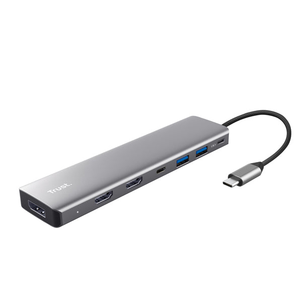 TRUST - 25661 - Adattatore multiporta - 7-in-1 - Dalyx - Trust - 104687 -  Conf. da 1 Pz.