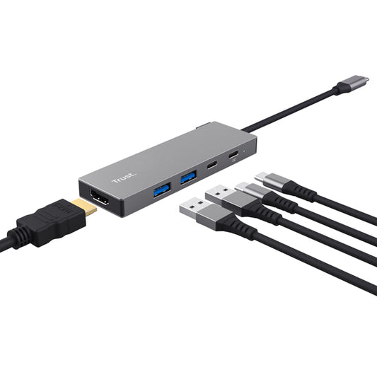 TRUST - 26062 - Adattatore multiporta - 5-in-1 - Dalyx - Trust - 104688 -  Conf. da 1 Pz.
