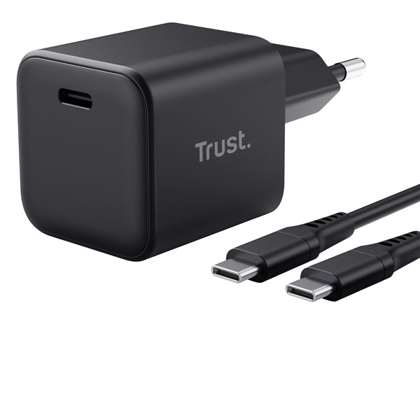 TRUST - 26046 - Caricabatterie - ultracompatto - 65W GaN USB-C - Maxo - Trust - 104692 -  Conf. da 1 Pz.