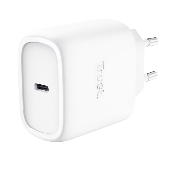 TRUST - 25522 - Caricatore - 45W - GaN USB-C - Bianco - MAXO -Trust - 104694 -  Conf. da 1 Pz.