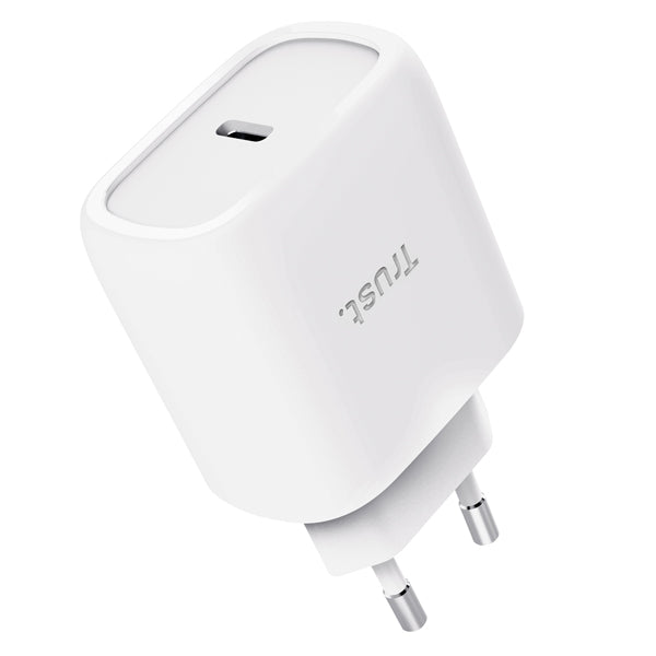 TRUST - 25721 - Caricatore - 45W - GaN per Apple USB-C - Bianco - MAXO - Trust - 104695 -  Conf. da 1 Pz.