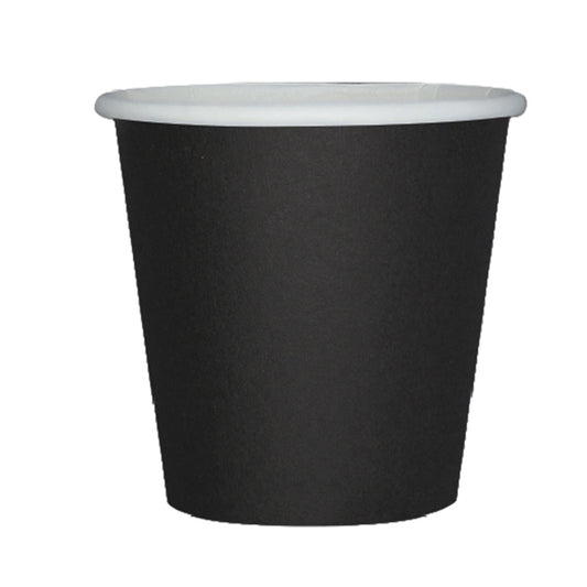 BIG PARTY - 74257 - Bicchieri biodegradabili Ecocolor - 80cc - nero - Big Party - conf. 25 pezzi - 104726 -  Conf. da 1 Pz.