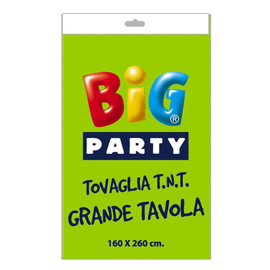 BIG PARTY - 14659 - Tovaglia TNT - 160 x 260 cm - verde mela - Big Party - 104749 -  Conf. da 1 Pz.