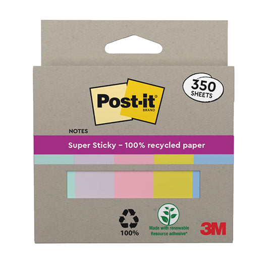 POST-IT - 7100396601 - Segnapagina Post-it Index Mini - 683-5PASTEL0 -  11,9 x 43,2 mm - 5 colori pastello - Post-it - conf. 100 pezzi - 104769 -  Conf. da 1 Pz.