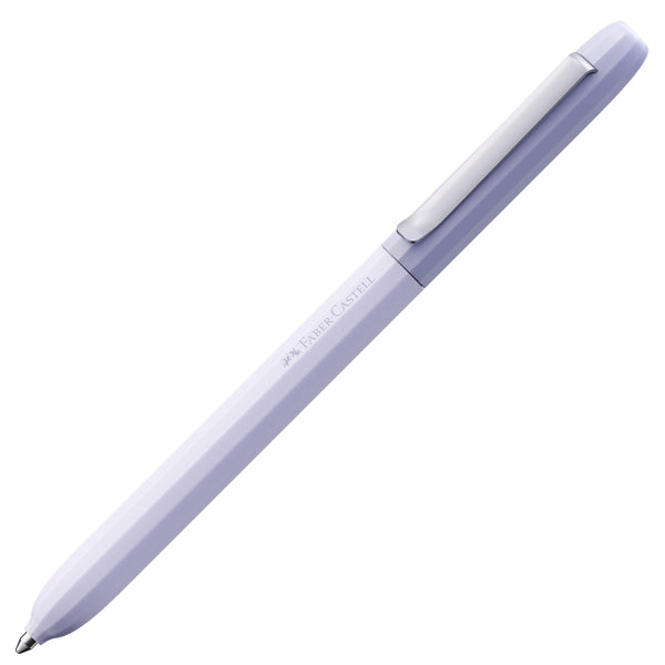 FABER-CASTELL - 140663 - Penna a sfera Avori - punta M - fusto lilla - Faber-Castell - 104838 -  Conf. da 1 Pz.