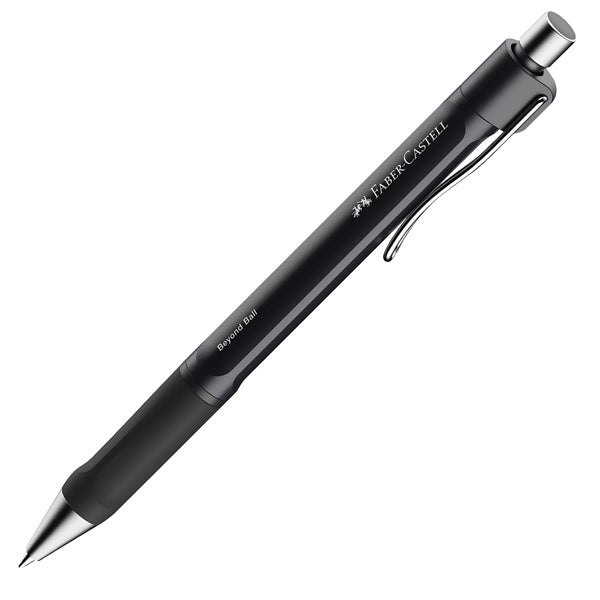 FABER-CASTELL - 348899 - Penna a sfera a scatto Beyond Ball - Punta 1,0 mm - nero - Faber-Castell - 104845 -  Conf. da 1 Pz.