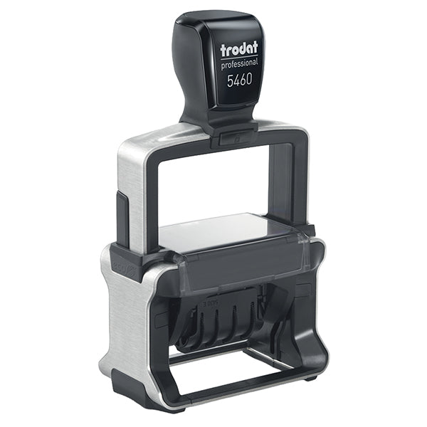 TRODAT - 170340 - Timbro Professional 4.0 5460 Datario - 5,6 x 3,3 cm - 4 mm - personalizzabile - autoinchiostrante - cartuccia non inclusa -  Trodat - 104919 -  Conf. da 1 Pz.