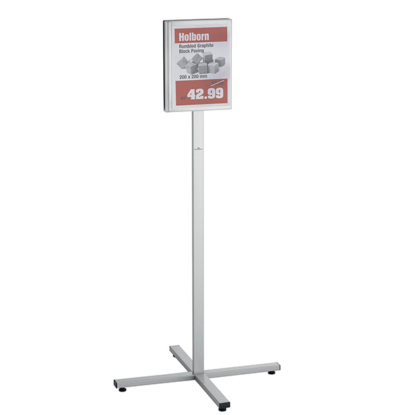 DURABLE - 5020-57 - Espositore Info Stand Outdoor - da pavimento - A4 - Durable - 104933 -  Conf. da 1 Pz.