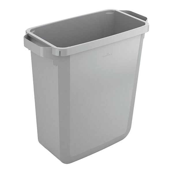 DURABLE - 1800503050 - Bidone DURABIN - con maniglie - senza coperchio - 60 L - 59 x 60 x 28,2 cm - PP - grigio -  Durable - 104934 -  Conf. da 1 Pz.
