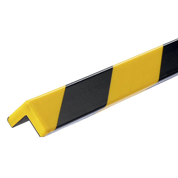 DURABLE - 1111-130 - Profilo paracolpi C20 - magnetico - per superfici angolari - forma squadrata - giallo-nero - 1 m - Durable - 104948 -  Conf. da 1 Pz.