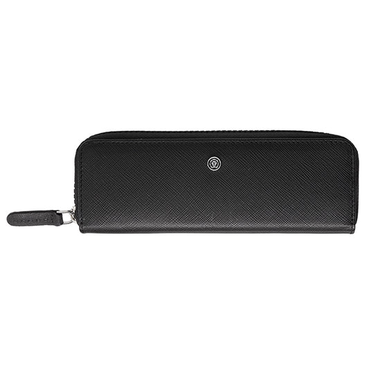 Cross - E000041 - Portapenne c-zip - pelle Saffiano - nero - Cross - 104962 -  Conf. da 1 Pz.