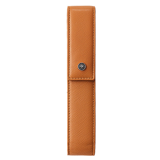 Cross - E000012 - Portapenne c-chiusura magnetica - pelle Saffiano - marrone - Cross - 104965 -  Conf. da 1 Pz.