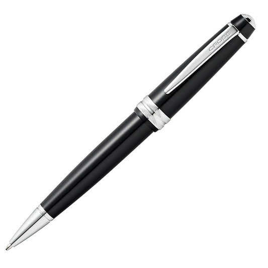 Cross - E011061 - Penna sfera Bailey Light - punta F - fusto nero-cromo - Cross - 104970 -  Conf. da 1 Pz.