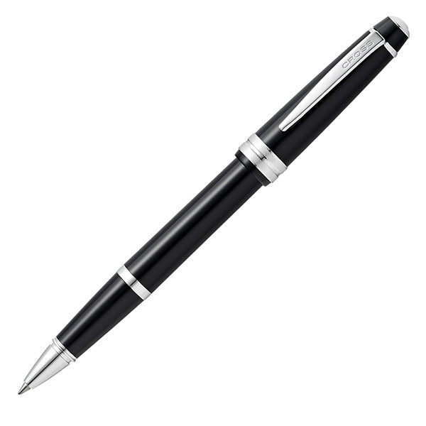 Cross - E011062 - Penna roller Bailey Light - punta F - fusto nero-cromo - Cross - 104971 -  Conf. da 1 Pz.