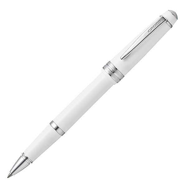 Cross - E011052 - Penna roller Bailey Light - punta F - fusto bianco-cromo - Cross - 104974 -  Conf. da 1 Pz.