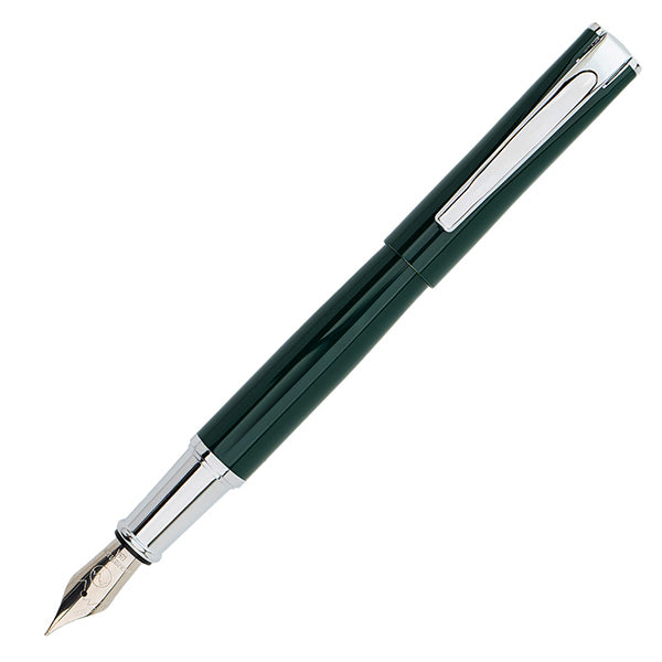 MONTEVERDE - J029923 - Penna Stilografica Impressa - punta M - verde - Monteverde - 104982 -  Conf. da 1 Pz.