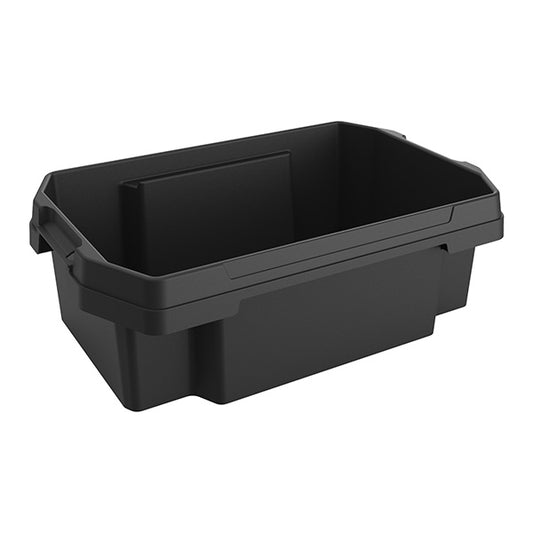 TERRY - 1003214 - Contenitore multiuso FABER BOX - plastica - nero - 58,5 x 38,5 x 19,51 cm -  30 litri - Terry - 105022 -  Conf. da 1 Pz.