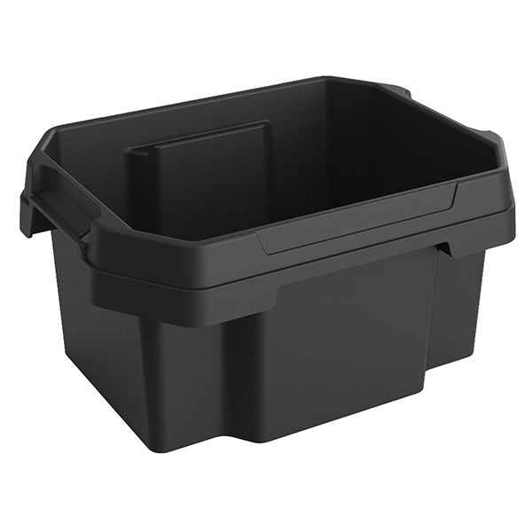 TERRY - 1003215 - Contenitore multiuso FABER BOX - plastica - nero - 38,5 x 29 x 19,5 cm -  15 litri - Terry - 105023 -  Conf. da 1 Pz.
