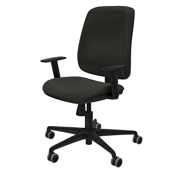 Piqueras y Crespo - 8447459182253 - Sedia ergonomica Alares - con braccioli regolabili - nero - Piqueras y Crespo - 105043 -  Conf. da 1 Pz.