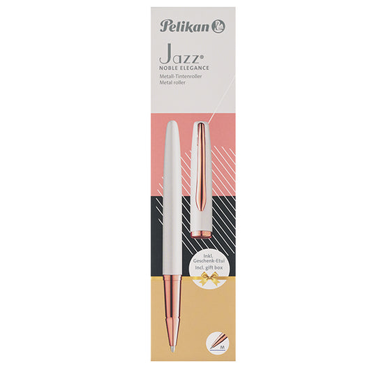 PELIKAN - 400197460 - Roller Jazz Noble Elegance - punta M - pearl - Pelikan - 105075 -  Conf. da 1 Pz.