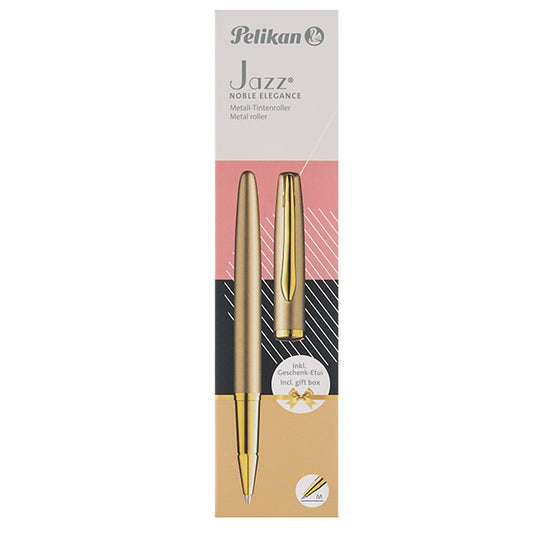 PELIKAN - 400197463 - Roller Jazz Noble Elegance - punta M - gold - Pelikan - 105077 -  Conf. da 1 Pz.