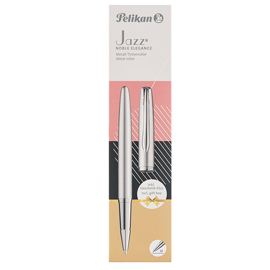 PELIKAN - 400197464 - Roller Jazz Noble Elegance - punta M - silver - Pelikan - 105078 -  Conf. da 1 Pz.