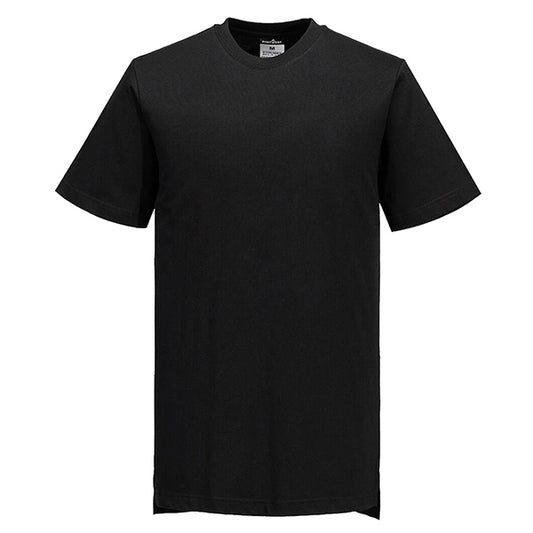 Portwest - C195BKRM - T-shirt chef unisex - maniche corte - taglia M - nero - Portwest - 105090 -  Conf. da 1 Pz.