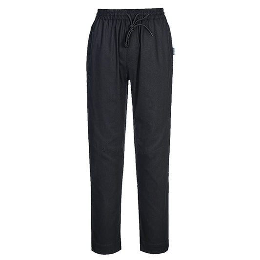 Portwest - C076BKRXXL - Pantaloni cuoco MeshAir Pro - taglia XXL - nero - Portwest - 105123 -  Conf. da 1 Pz.
