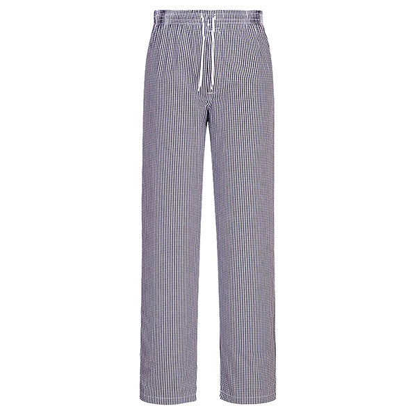 Portwest - C079CKRL - Pantaloni cuoco Bromley - taglia L - quadretti neri - Portwest - 105125 -  Conf. da 1 Pz.