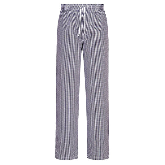 Portwest - C079CKRL - Pantaloni cuoco Bromley - taglia L - quadretti neri - Portwest - 105125 -  Conf. da 1 Pz.
