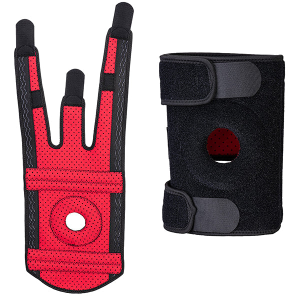 Portwest - PW84 - Supporto per ginocchio a rotula aperta - taglia unica - nero - Portwest - 105132 -  Conf. da 1 Pz.