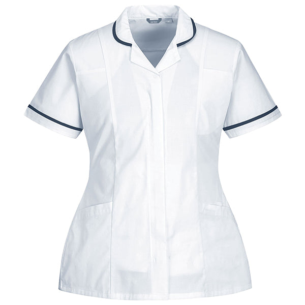 Portwest - LW17WHRL - Camice da donna - maniche corte - elasticizzato - taglia L - bianco - Portwest - 105141 -  Conf. da 1 Pz.